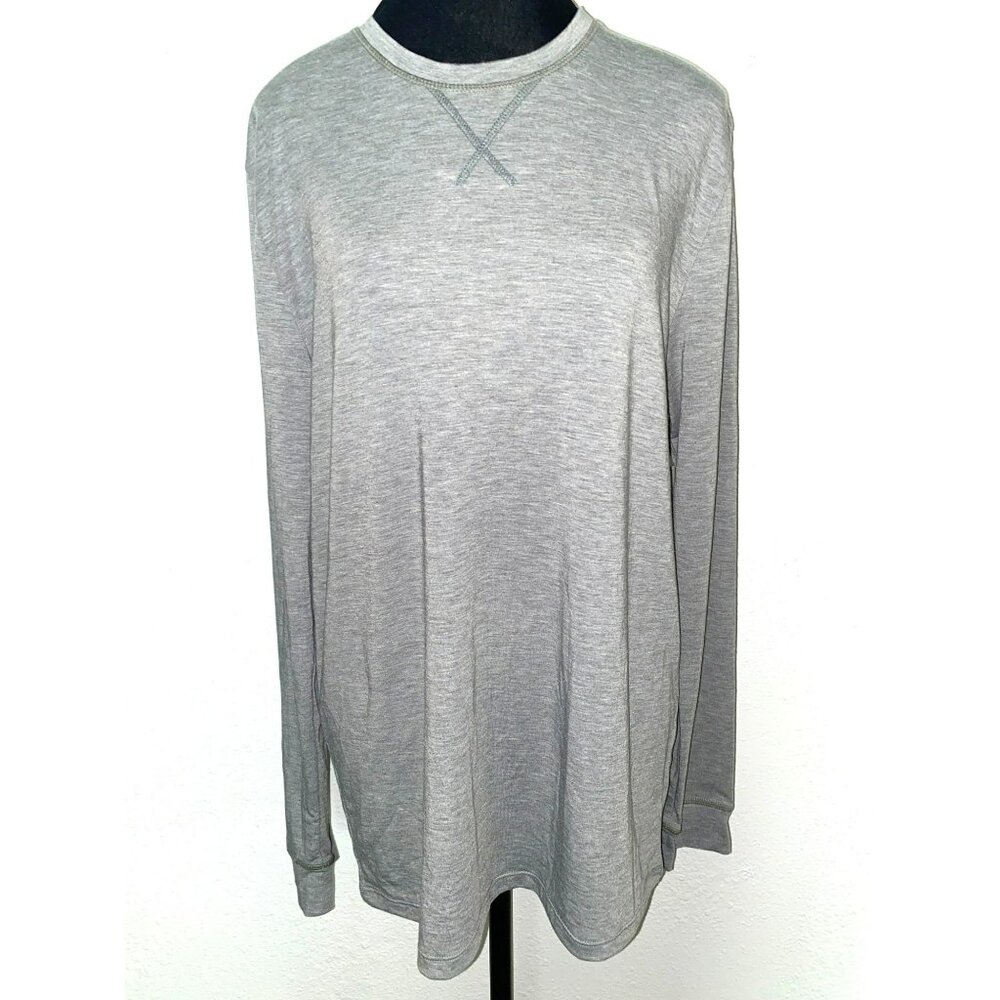 NWT Heatkeep Long Sleeve Crew Neck Shirt Polyester Blend Size M